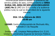 Invitación a Audiencia Pública Rural LIME S.A. E.S.P.