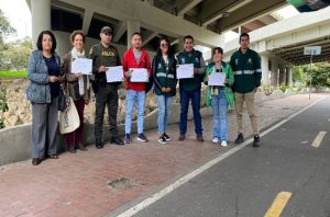 Entrega del punto recuperado, Calle 92 con autopista norte.